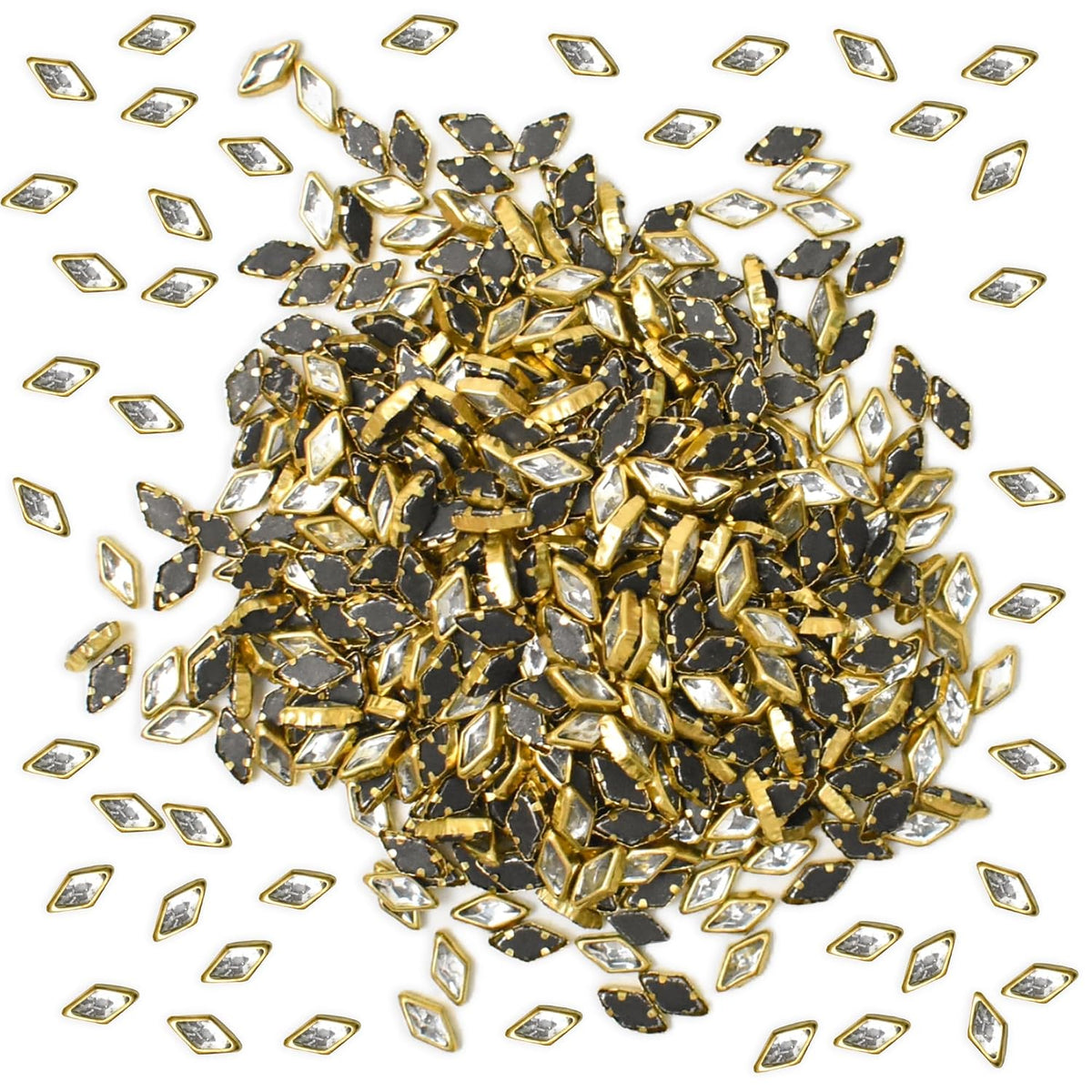Diamond White Gloss Kundan